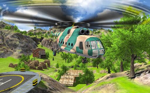 Helicopter Simulator Rescue - Gameplay image of android game