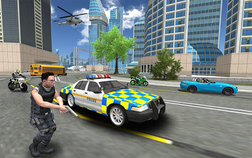 city car driving simulator police