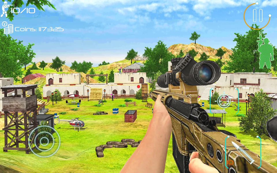Sniper Shooting 3d Gun Shooter - Gameplay image of android game