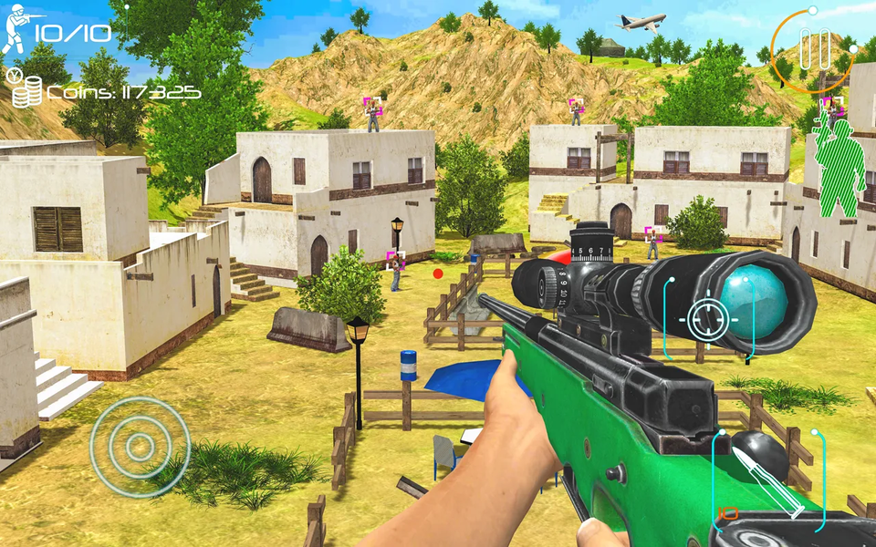 Sniper Shooting 3d Gun Shooter - Gameplay image of android game