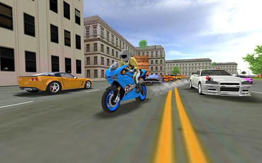 Sports bike simulator Drift 3D - عکس بازی موبایلی اندروید