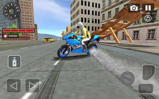 Sports bike simulator Drift ۳D - عکس بازی موبایلی اندروید