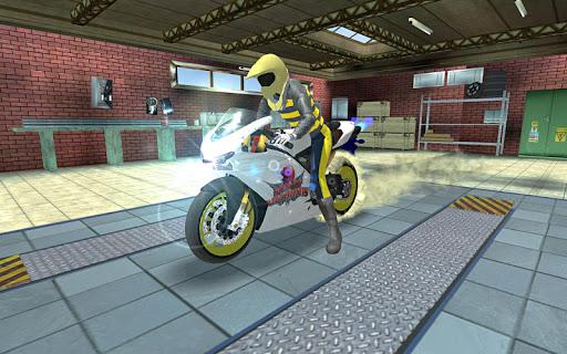 Sports bike simulator Drift ۳D - عکس بازی موبایلی اندروید