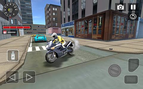 Sports bike simulator Drift 3D - عکس بازی موبایلی اندروید