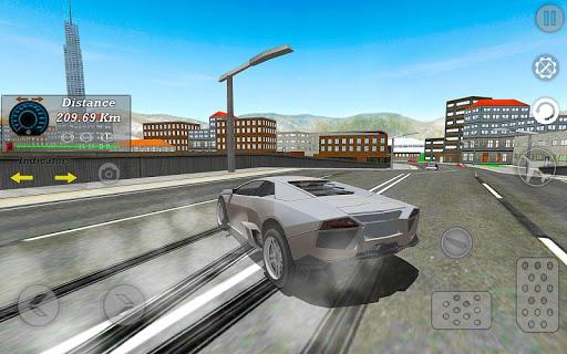 Flying Car Crash Simulator - Gameplay image of android game