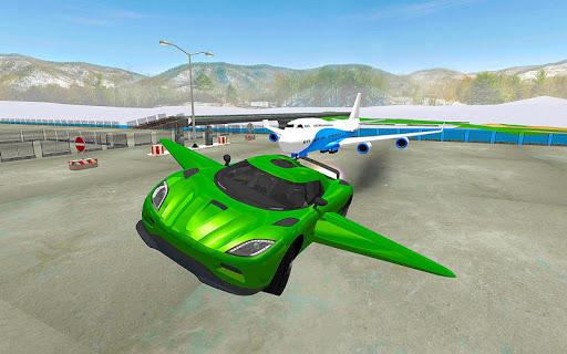 Flying Car Crash Simulator - Gameplay image of android game