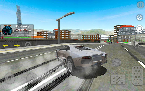 Flying Car Driving Simulator: Jogue online gratuitamente