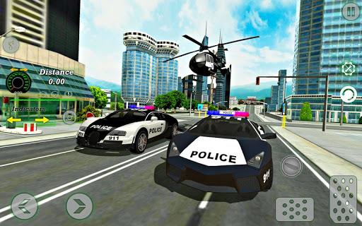 Cop Driver - Police Car Sim - Gameplay image of android game