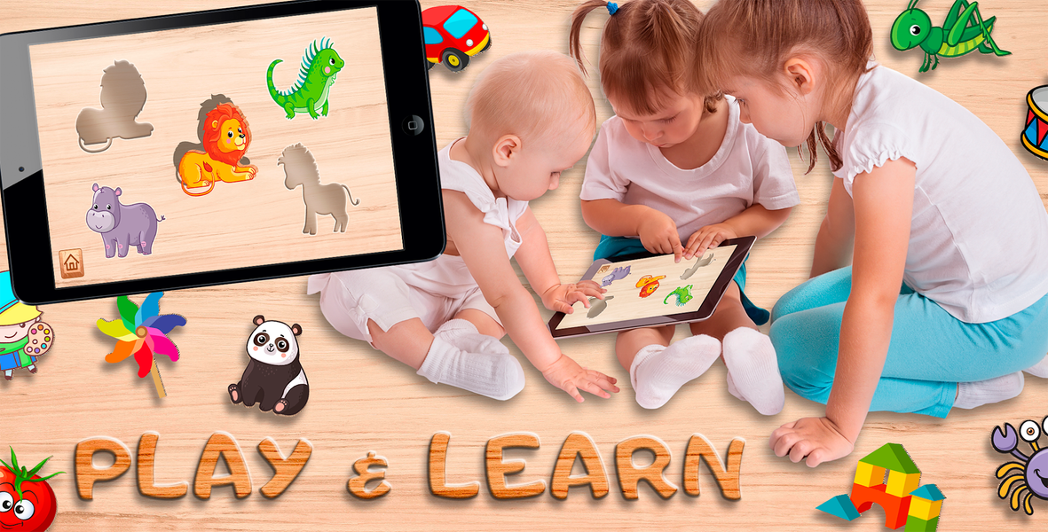 Baby Puzzle Game - Gameplay image of android game