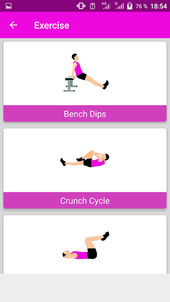 Daily Workouts Exercises - عکس برنامه موبایلی اندروید