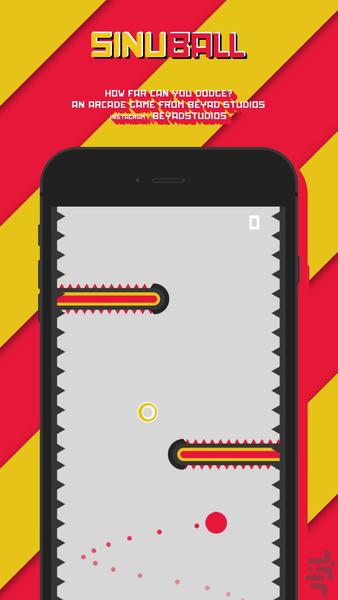 SinuBall - Gameplay image of android game
