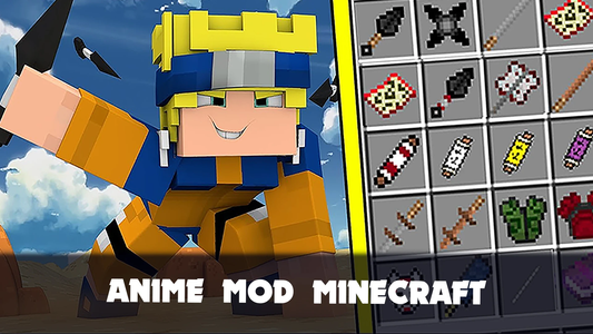 Naruto Lucky Block Mod Minecraft Mod