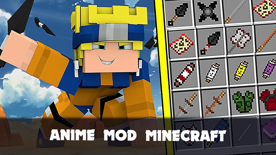 Naruto Mod for Minecraft PE - عکس برنامه موبایلی اندروید