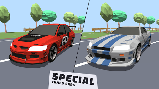 Polygon Drift: Traffic Racing - Image screenshot of android app