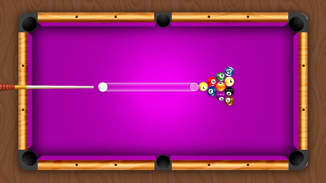 Billiards Bridge - Gameplay image of android game