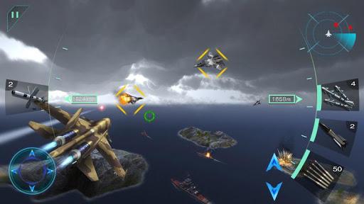 Sky Fighters 3D - Gameplay image of android game