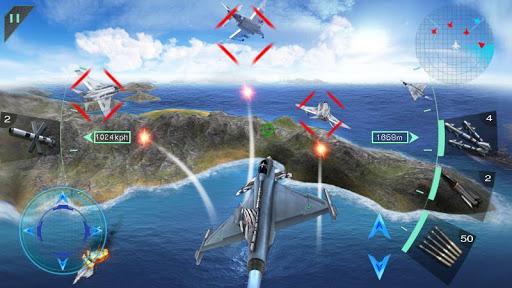 Sky Fighters 3D - Gameplay image of android game