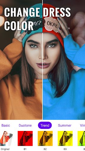 Fabric Dress Color Changer - Image screenshot of android app