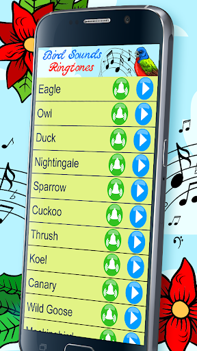 Bird Sounds Ringtones - Reminder App With Alarm - عکس برنامه موبایلی اندروید