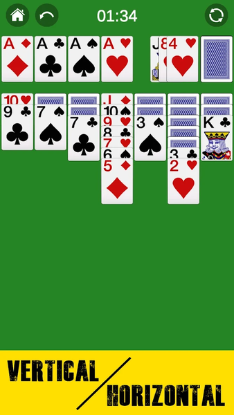 Solitaire Game Classic Offline - عکس بازی موبایلی اندروید