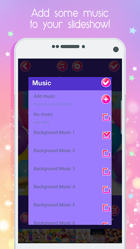 Birthday Slideshow And Video Maker With Music - Image screenshot of android app