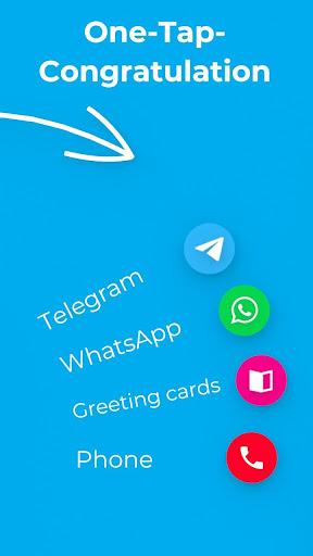 Birthday Calendar & Reminder - Image screenshot of android app