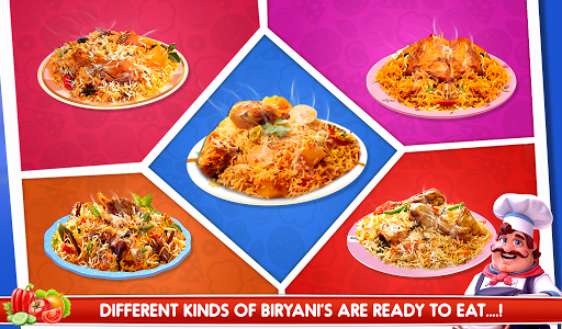 Biryani Cooking Indian Super Chef Food Game - Gameplay image of android game