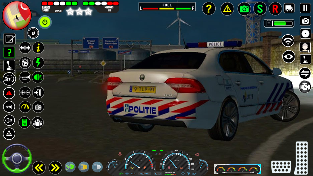 Police Car Game Cop Games ۳D - عکس بازی موبایلی اندروید