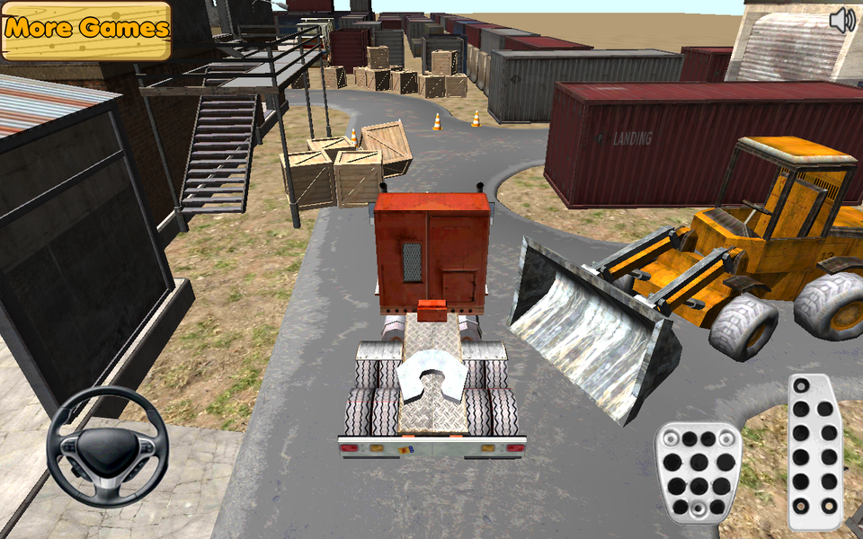 Big Rig Parking - Gameplay image of android game