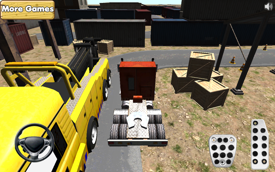 Big Rig Parking - Gameplay image of android game