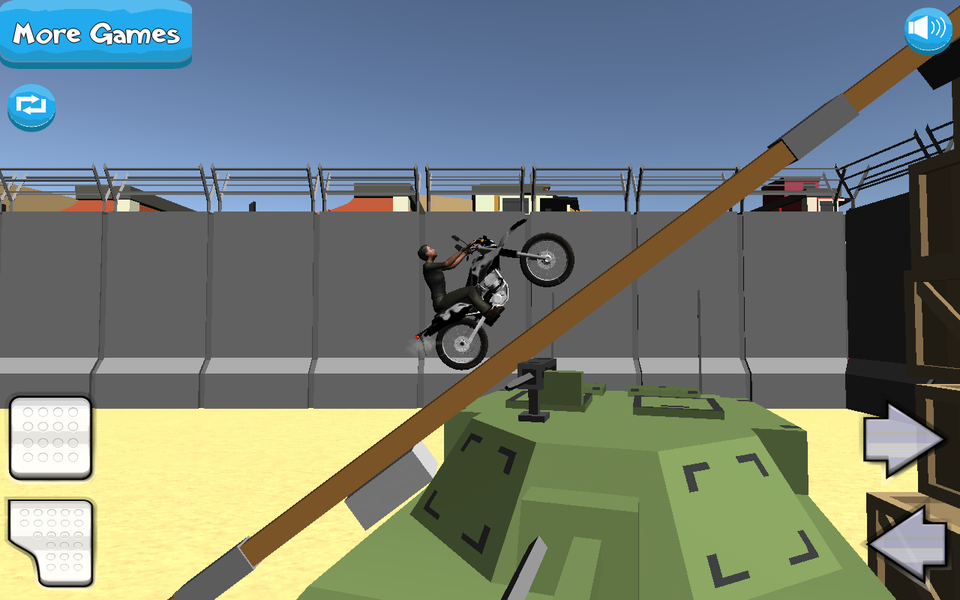 Bike Tricks: Military Madness - عکس بازی موبایلی اندروید