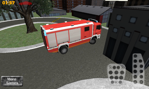 3D Firefighter Parking - عکس بازی موبایلی اندروید