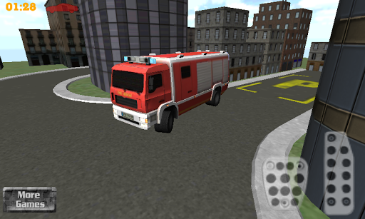 3D Firefighter Parking - عکس بازی موبایلی اندروید