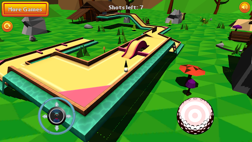 Mini Golf: Retro 2 - عکس بازی موبایلی اندروید