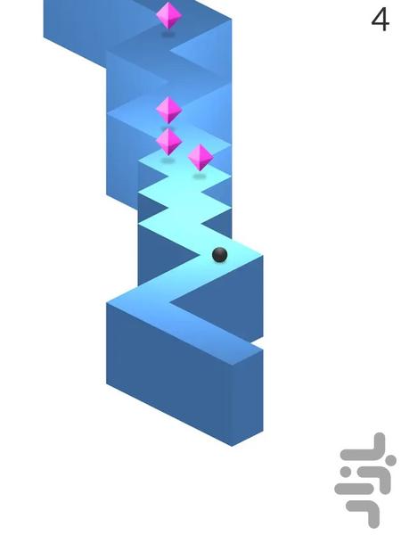 zigzag focus - Gameplay image of android game