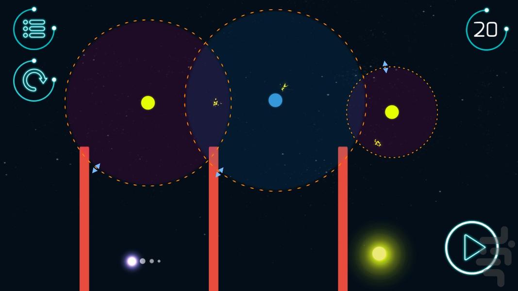 Electron - Gameplay image of android game