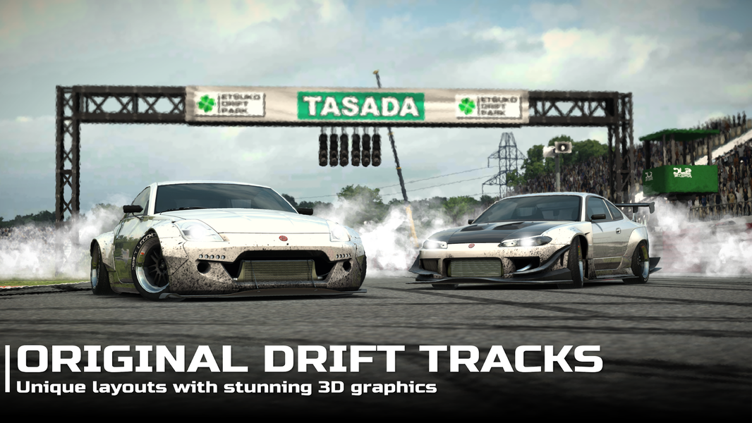 Drift Legends 2: Drifting game - Gameplay image of android game