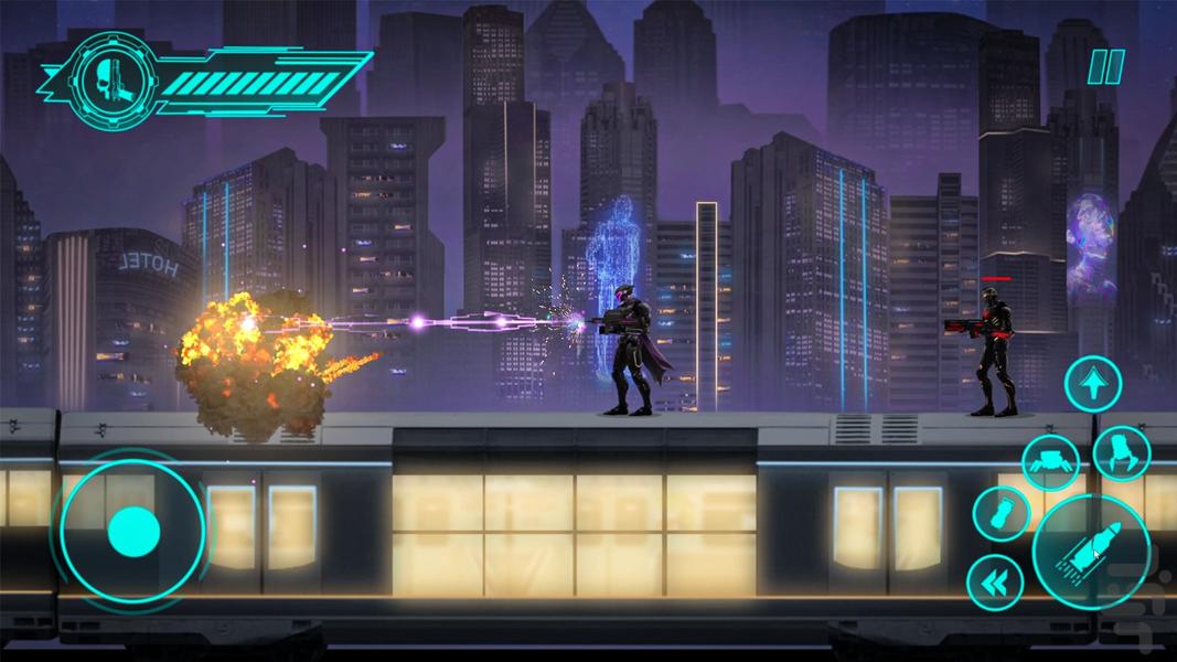 چیپ: وارث تراشه - Gameplay image of android game