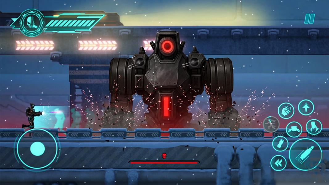 چیپ: وارث تراشه - Gameplay image of android game