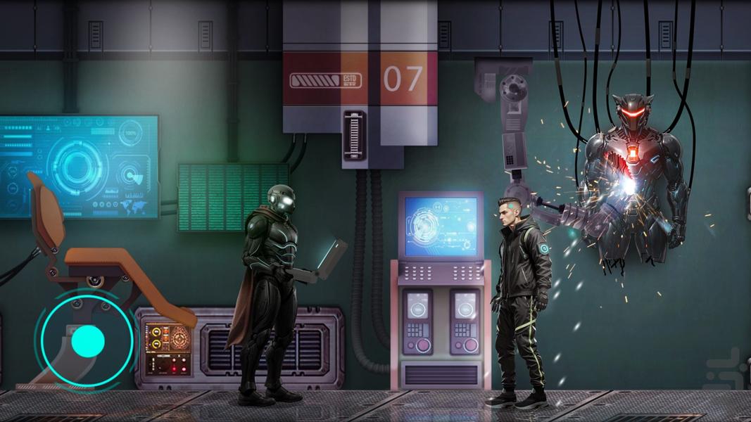 چیپ: وارث تراشه - Gameplay image of android game