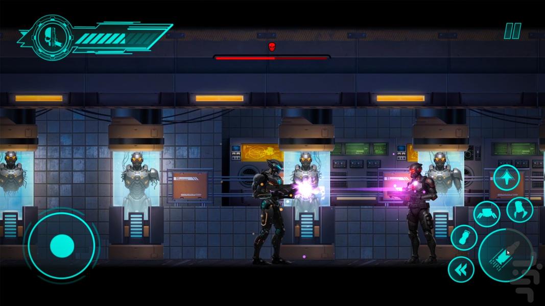 چیپ: وارث تراشه - Gameplay image of android game