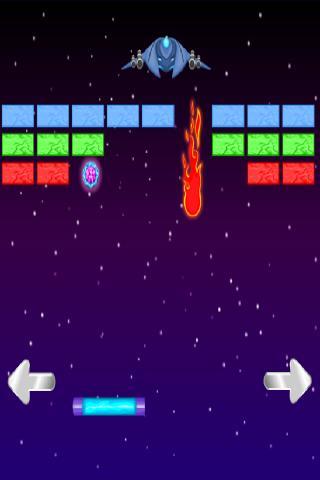 Break the Bricks: Space Wars - Gameplay image of android game