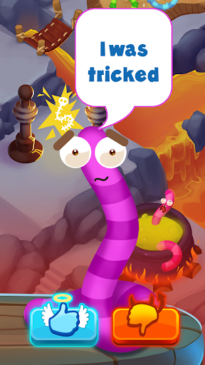 Worm out: Brain teaser games - Image screenshot of android app