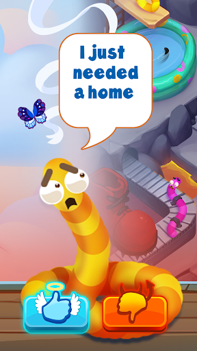 Worm out: Brain teaser games - Image screenshot of android app