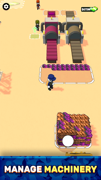 Army Base Miner - عکس بازی موبایلی اندروید