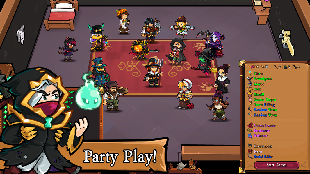 Town of Salem 2 Strategy Games - Gameplay image of android game
