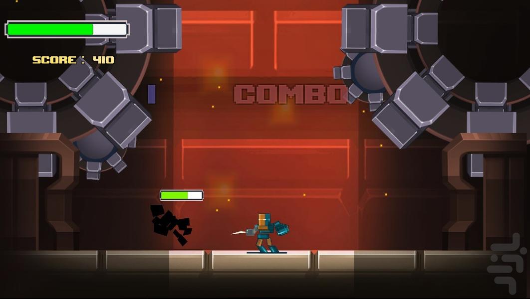 مشت بارون - Gameplay image of android game