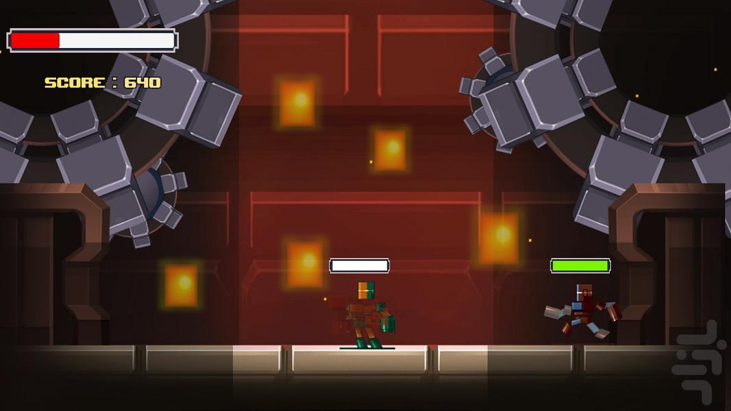 مشت بارون - Gameplay image of android game