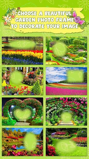 Garden Photo Frames - عکس برنامه موبایلی اندروید