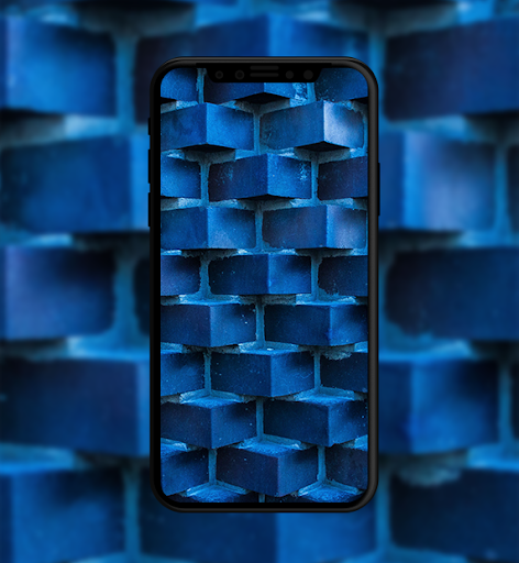 Blue Wallpaper - Image screenshot of android app